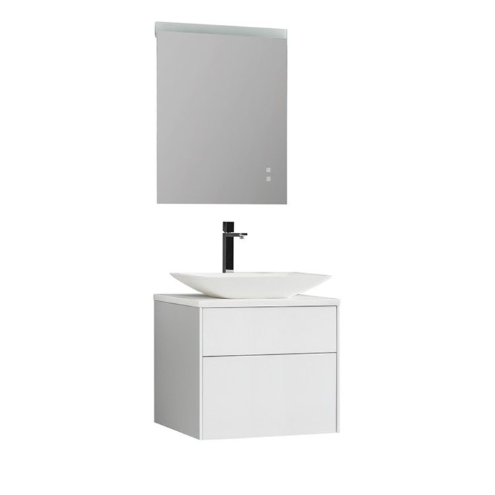 Koupelnový nábytek – set StoneArt Venice VE-0600pro-1 bílý 60×52