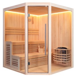 Finská sauna EAGO AWT E1801A borovice 180×180 bez kamen