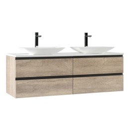 Koupelnová skříňka StoneArt Monte Carlo MC-1600pro-1 dubová světlá 160×52