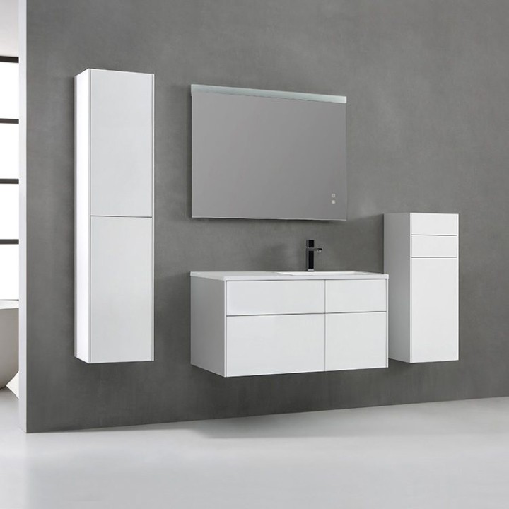 Koupelnová skříňka StoneArt Venice VE-1010-II bílá 100×52 pravé provedení