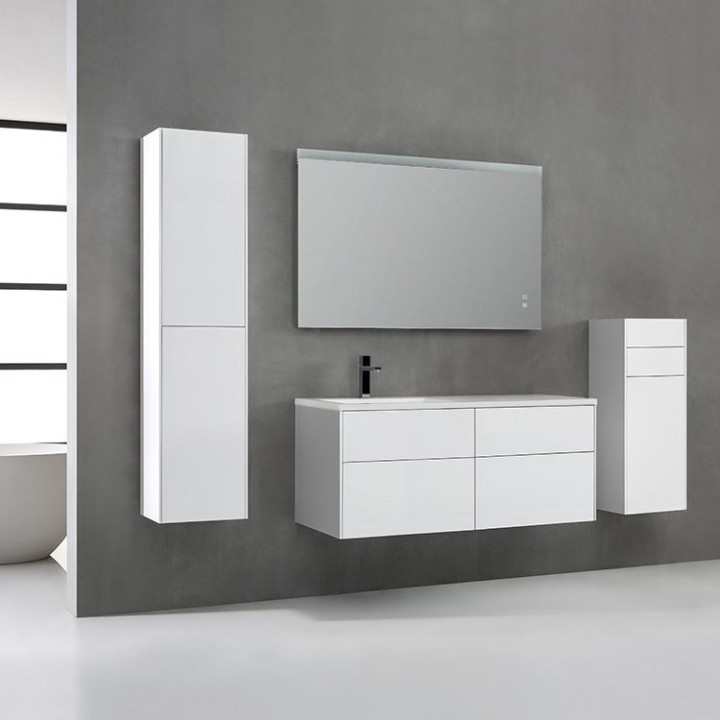 Koupelnová skříňka StoneArt Venice VE-1210-II bílá 120×52 levé provedení
