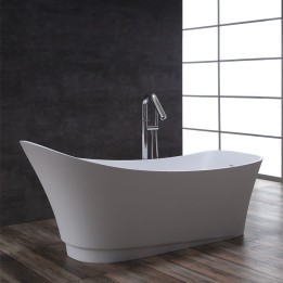 Volně stojící vana StoneArt BS-527 bílá 180×75 lesklá