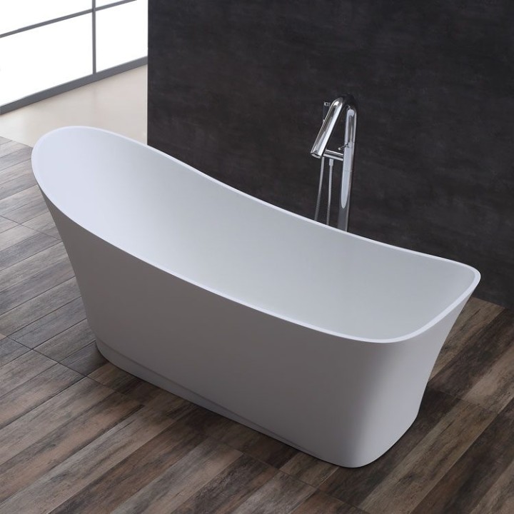 Volně stojící vana StoneArt BS-527 bílá 180×75 matná