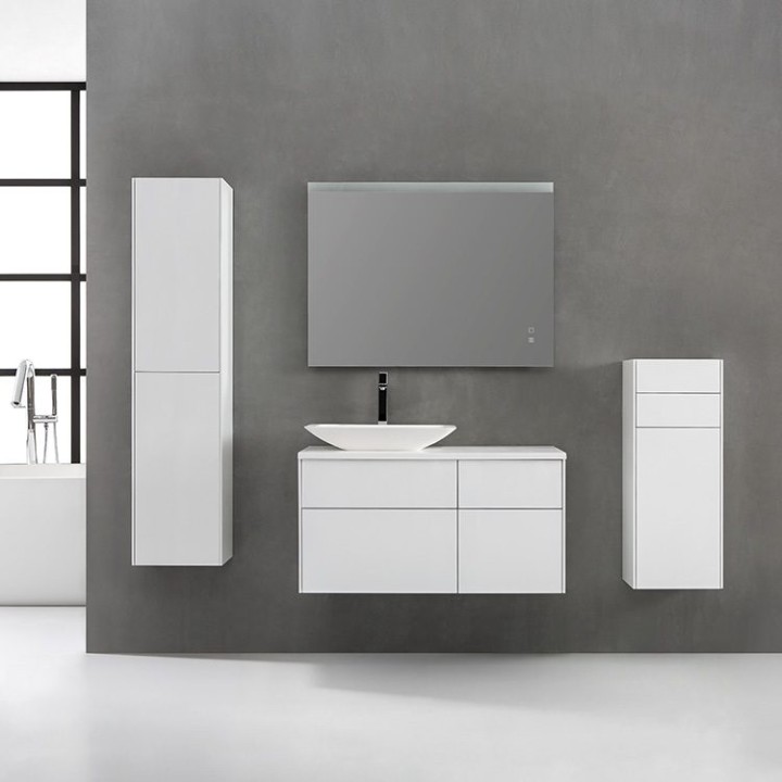 Koupelnový nábytek – set StoneArt Venice VE-1010pro-1 dubový tmavý 100×52 levé provedení