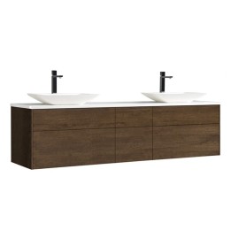 Koupelnová skříňka StoneArt Venice VE-2000pro-1 dubová tmavá 200×52