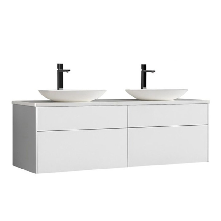 Koupelnová skříňka StoneArt Venice VE-1600pro-3 bílá 160×52