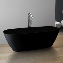 Volně stojící vana StoneArt BS-528 černá 175×75 matná