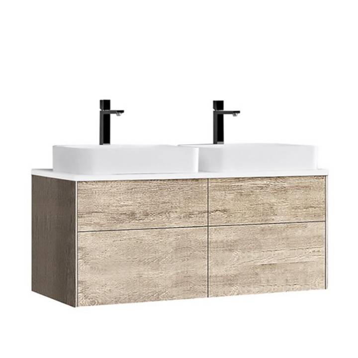 Koupelnová skříňka StoneArt Venice VE-1200pro-5 dubová světlá 120×52