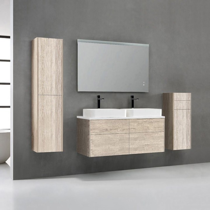 Koupelnová skříňka StoneArt Venice VE-1200pro-5 dubová světlá 120×52
