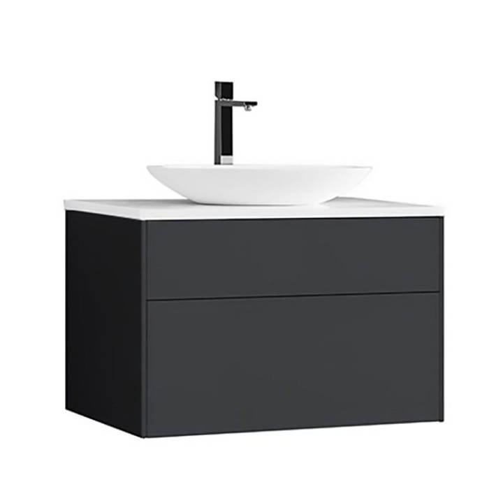 Koupelnová skříňka StoneArt Venice VE-0800pro-3 tmavě šedá 80×52