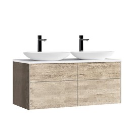 Koupelnová skříňka StoneArt Venice VE-1200pro-3 dubová světlá 120×52