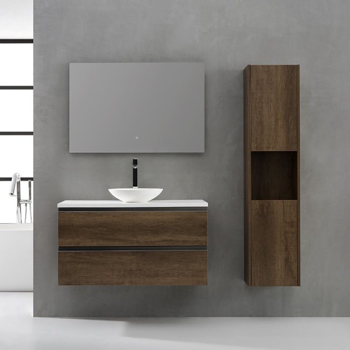 Koupelnový nábytek – set StoneArt Monte Carlo MC-1000pro-4 dubový světlý 100×52