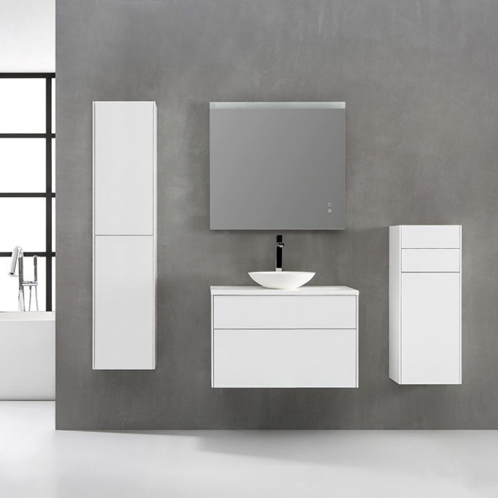 Koupelnový nábytek – set StoneArt Venice VE-0800pro-4 tmavě šedý 80×52