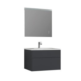 Koupelnový nábytek – set StoneArt Venice VE-0800-I tmavě šedý 80×52