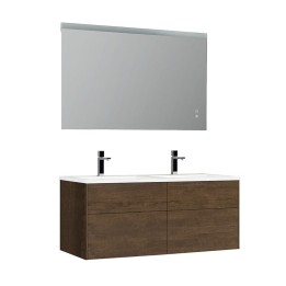 Koupelnový nábytek – set StoneArt Venice VE-1200-II dubový tmavý 120×52