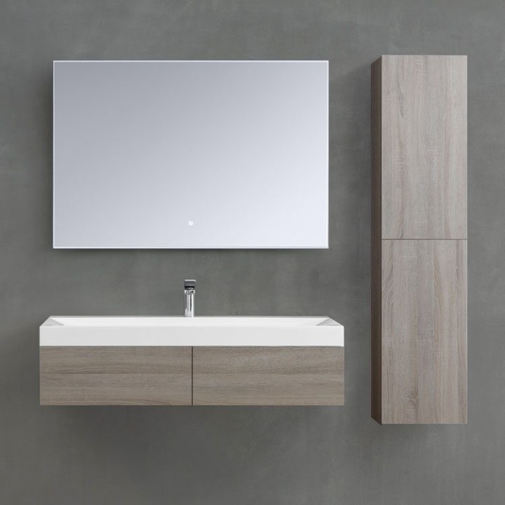 Koupelnová skříňka StoneArt Brugge BU-1210 dubová světlá 120×48