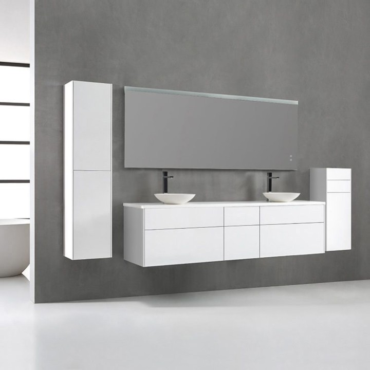 Koupelnová skříňka StoneArt Venice VE-2000pro-4 bílá 200×52