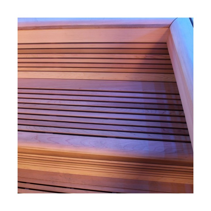 Luxusní finská sauna Bellagio E1242C Kiwi 180x180x216