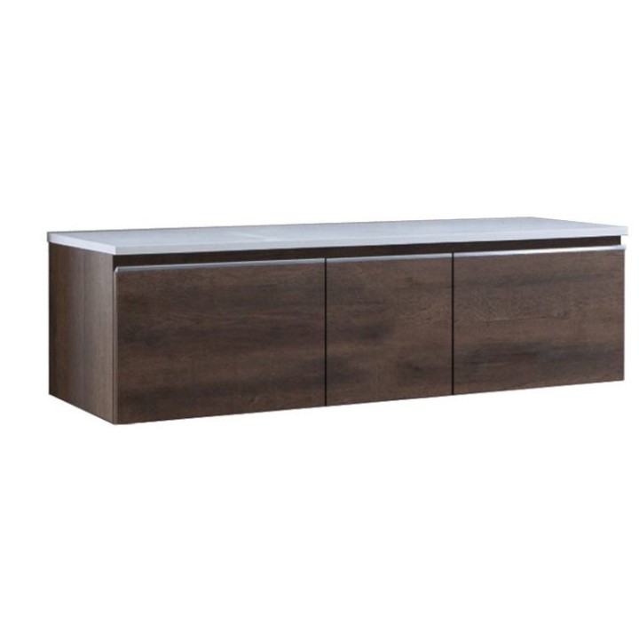 Koupelnová skříňka StoneArt Milano ME-1600pro dubová tmavá 160×45
