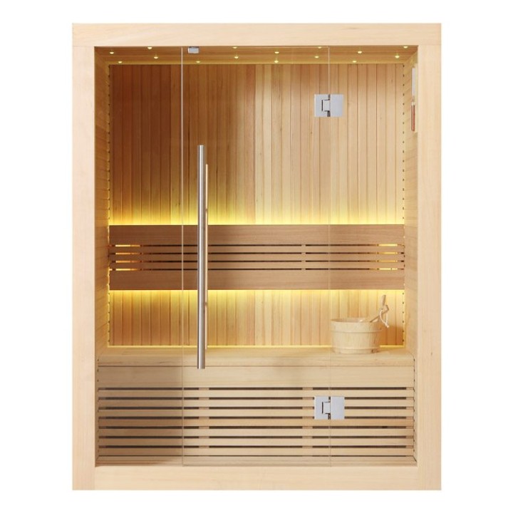 Finská sauna EAGO AWT E1113B hemlock 150×105 bez kamen