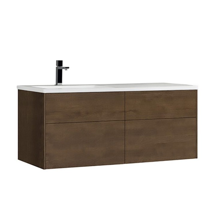 Koupelnová skříňka StoneArt Venice VE-1210-II dubová tmavá 120×52 levé provedení