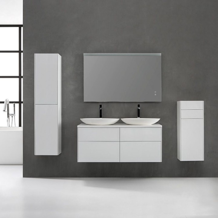 Koupelnový nábytek – set StoneArt Venice VE-1200pro-3 tmavě šedý 120×52