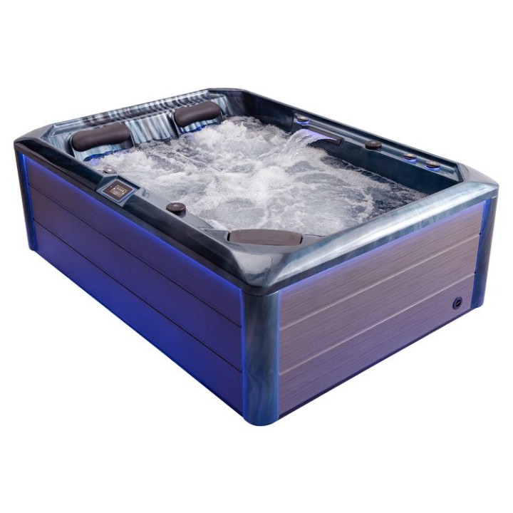 Venkovní vířivka EAGO AWT IN-704 extreme OceanWave 220×160 šedá