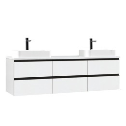 Koupelnová skříňka StoneArt Monte Carlo MC-1800pro-5 bílá 180×52