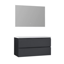 Koupelnový nábytek – set StoneArt Monte Carlo MC-1000pro tmavě šedý 100×52
