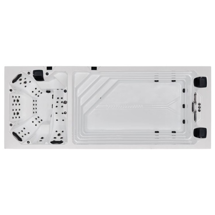 Swim SPA EAGO AWT Innovation 590 Dual extreme bílý 590×235 šedý