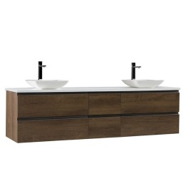Koupelnová skříňka StoneArt Monte Carlo MC-2000pro-2 dubová tmavá 200×52