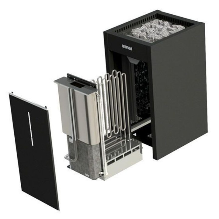 Saunová kamna HARVIA Virta HL160SA – 15,8 kW (s odpařovačem) bez kamenů
