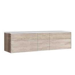 Koupelnová skříňka StoneArt Venice VE-2000pro dubová světlá 200×52