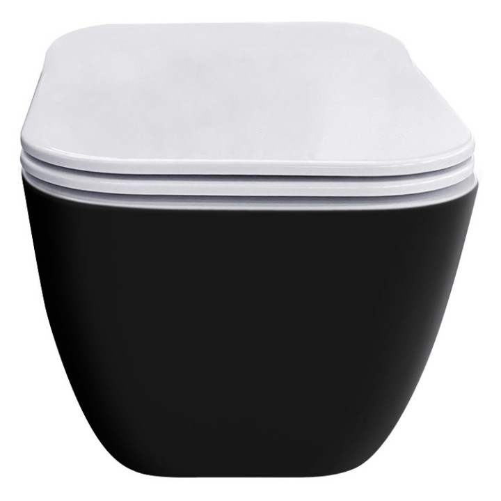 Závěsné WC StoneArt -WC TMS-510P černobílé 52×37 matné