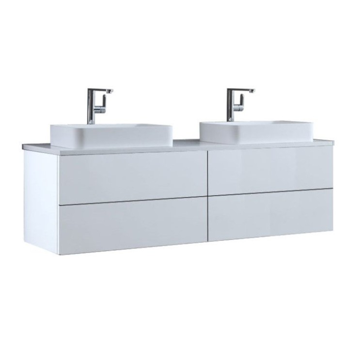 Koupelnová skříňka StoneArt Brugge BU-1601pro-5 bílá 160×50