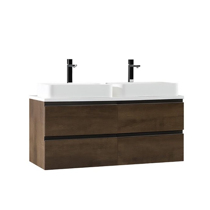 Koupelnová skříňka StoneArt Monte Carlo MC-1200pro-5 dubová tmavá 120×52