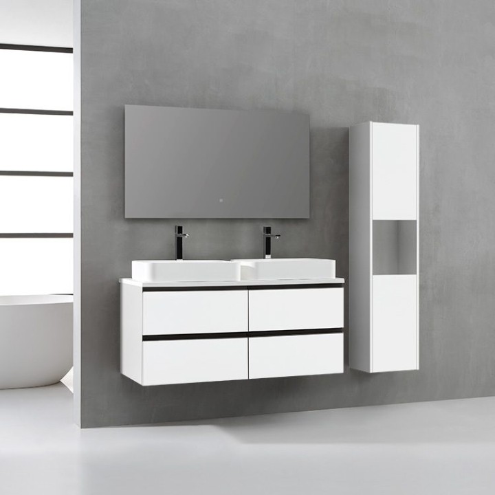 Koupelnová skříňka StoneArt Monte Carlo MC-1200pro-5 bílá 120×52