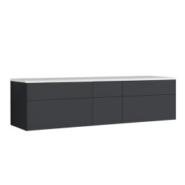 Koupelnová skříňka StoneArt Venice VE-2000pro tmavě šedá 200×52