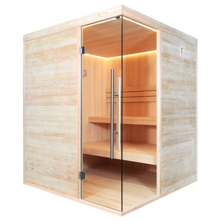 Finská sauna EAGO AWT E1805 borovice 180×180 8 kW Vega