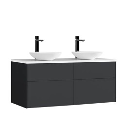 Koupelnová skříňka StoneArt Venice VE-1200pro-4 tmavě šedá 120×52