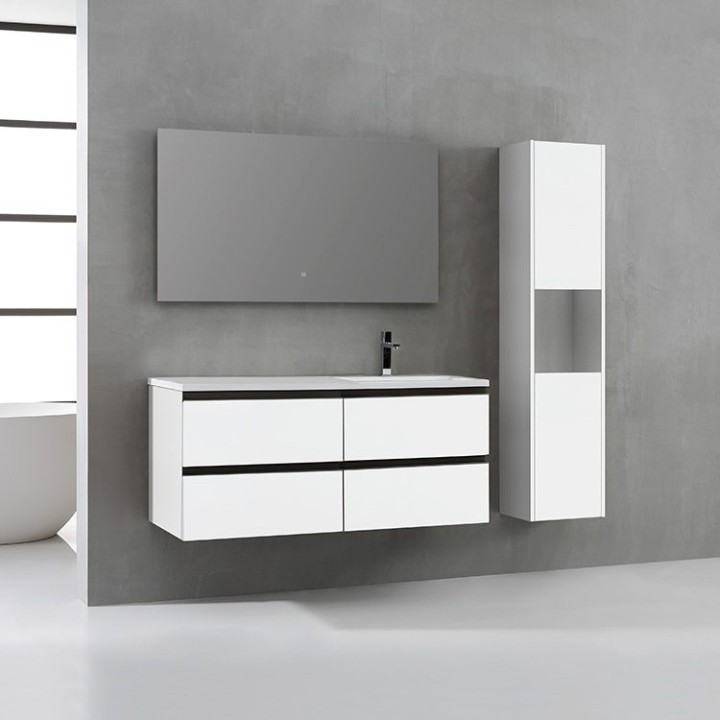 Koupelnová skříňka StoneArt Monte Carlo MC-1210 bílá 120×52 pravé provedení