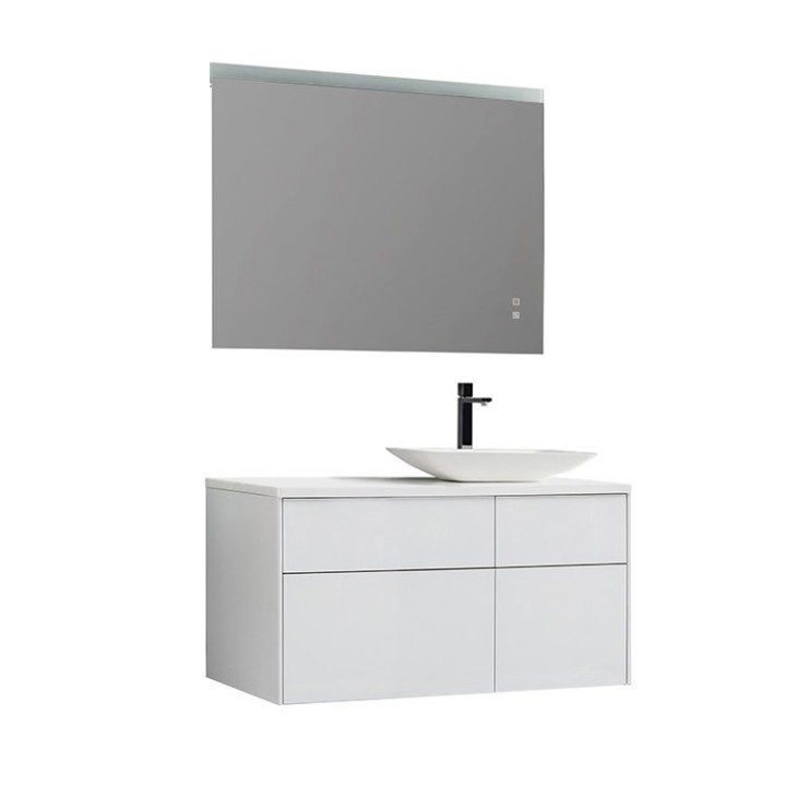Koupelnový nábytek – set StoneArt Venice VE-1010pro-1 bílý 100×52 pravé provedení