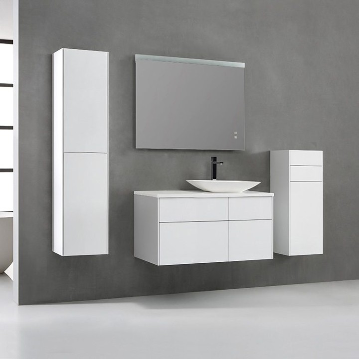 Koupelnový nábytek – set StoneArt Venice VE-1010pro-1 bílý 100×52 pravé provedení