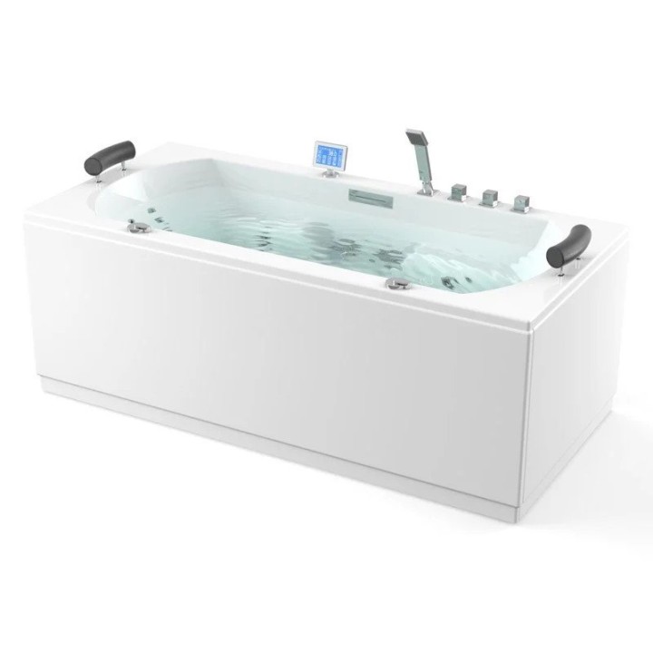 Vířivá vana Atlantic Gold | pro 2 osoby 180×90 cm vodní a vzduchová masáž