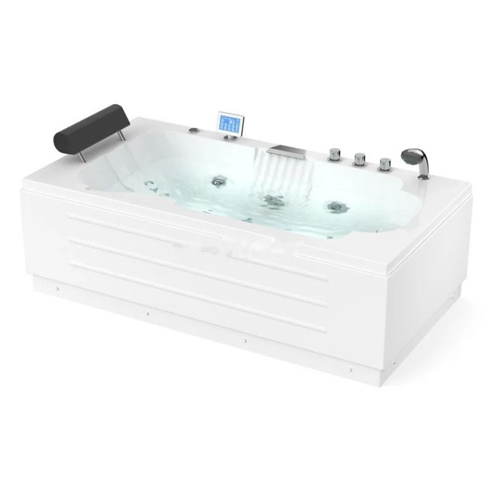 Vířivá vana Pacific Silver | pro 1 osobu pravá 170×92 cm vodní masáž