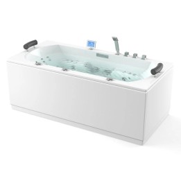 Vířivá vana Atlantic Platinum | pro 2 osoby 190×90 cm vodní a vzduchová masáž s turbem