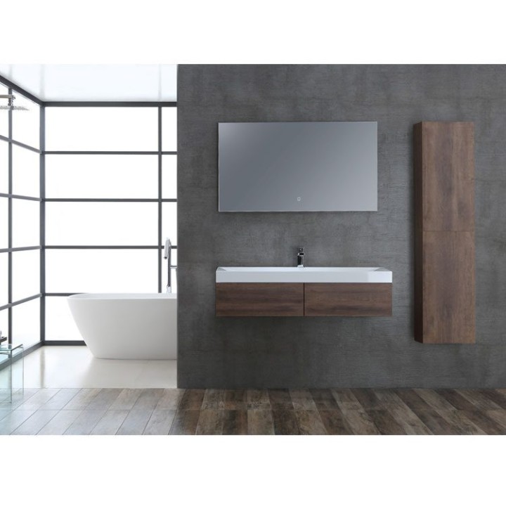 Koupelnová skříňka StoneArt Brugge BU-1210 dubová tmavá 120×48