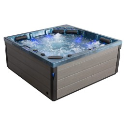 Venkovní vířivka EAGO AWT IN-404 premium OceanWave 225×225 šedá