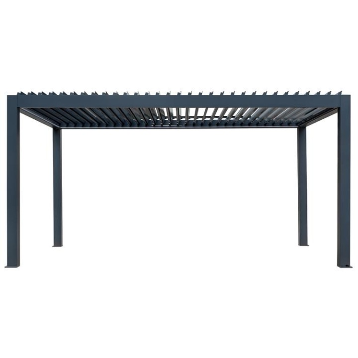 Pergola EAGO AWT P8-3C extreme antracit 3×5 m elektrická