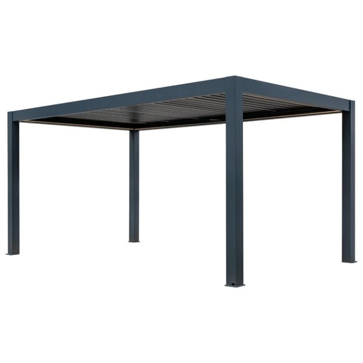 Pergola EAGO AWT P8-3C extreme antracit 3×5 m elektrická
